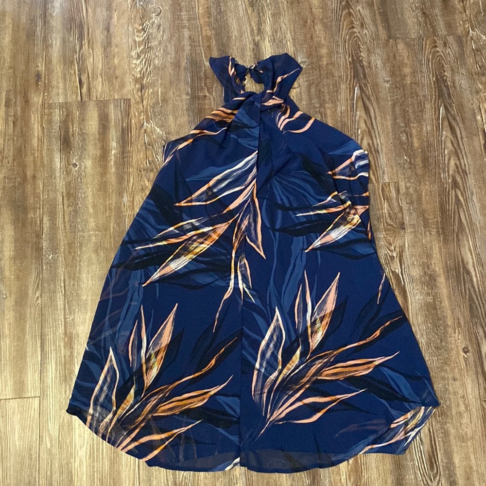 Navy Blue Cocktail Dress